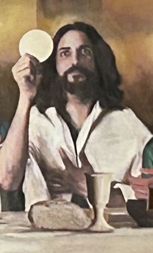 Jesús - Ultima Cena, Sant Oleguer Barcelona